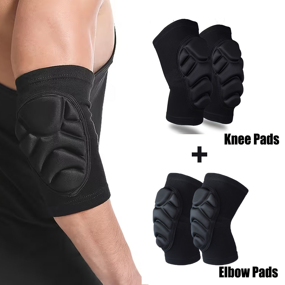 Women'S Volleyball Accessories - 2pc Professional Knee Elbow Pads for