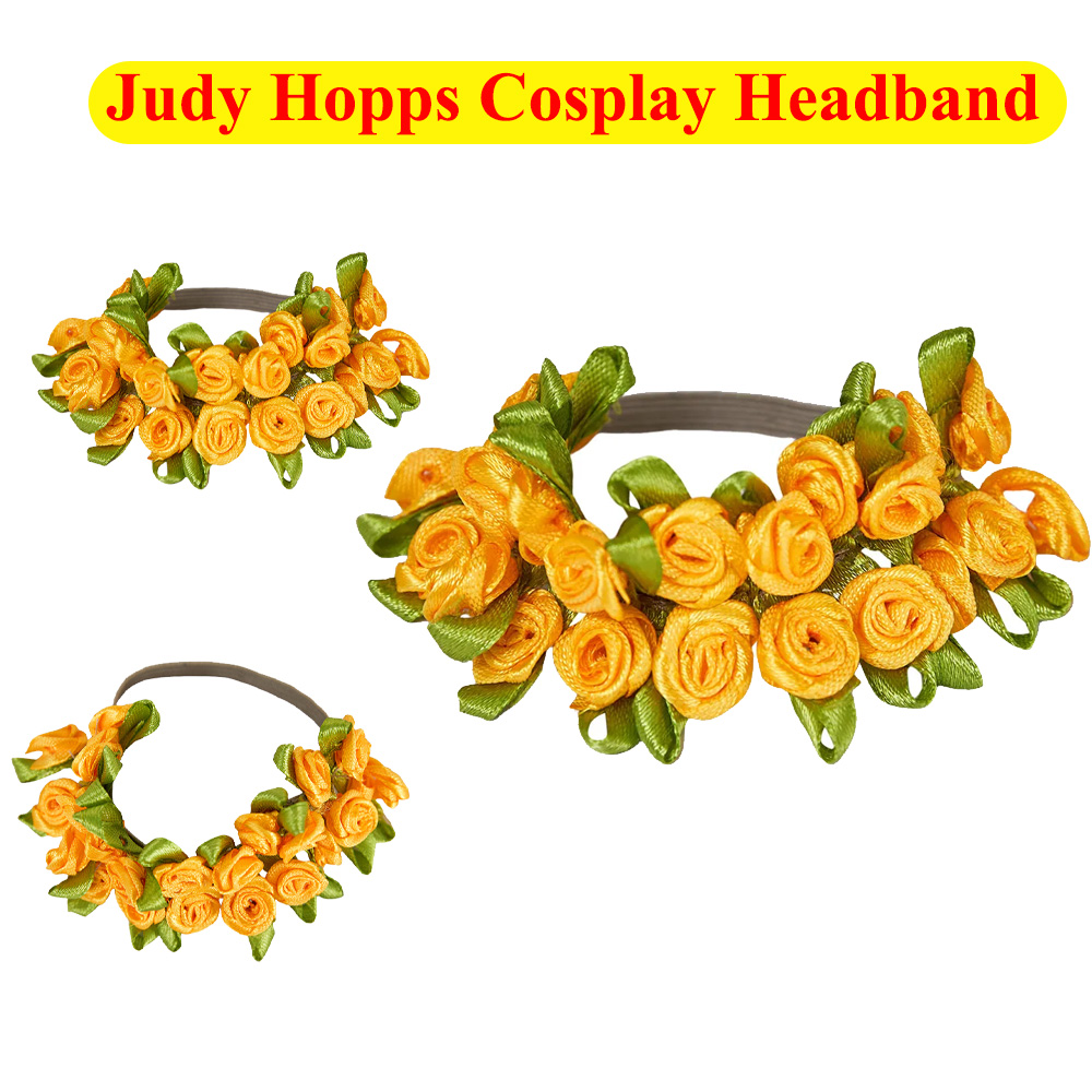 Women'S Yellow Accessories - Fancy Judy Cosplay Hopps Headband Catoon