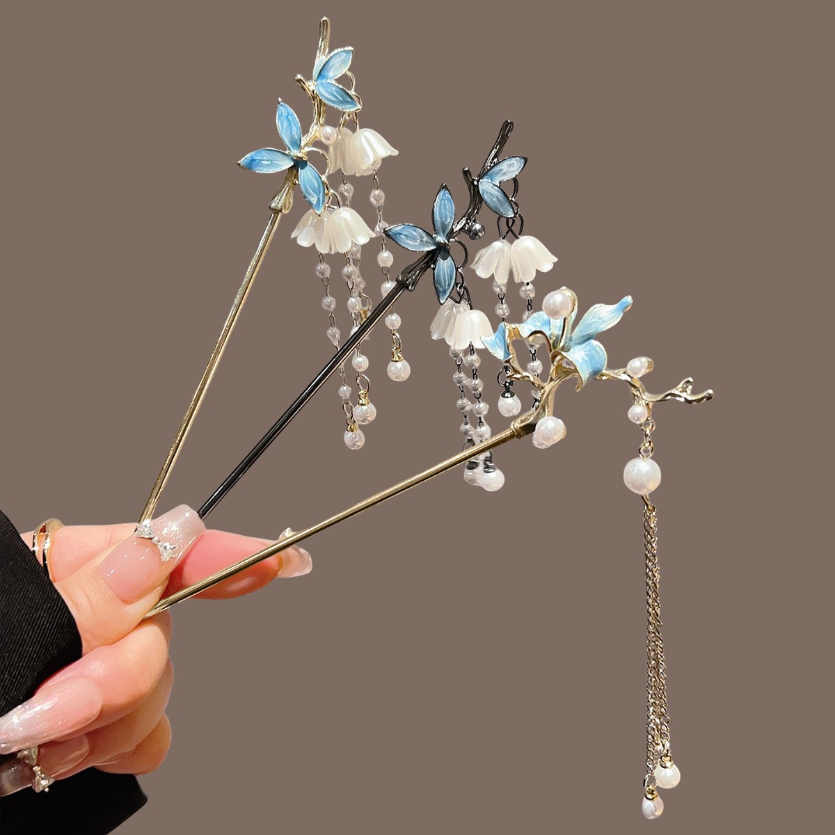 Pearl Hair Pin - New Chinese Style Antique Hairpin Elegant