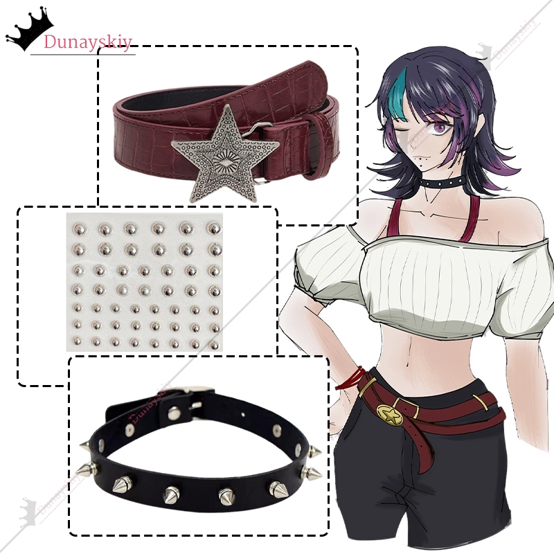 Women'S Accessories For Neck - Cosplay Hoshi Kirara Roro JJK Dead