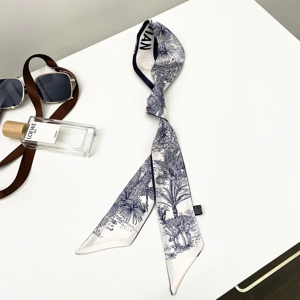 Extended Ribbon Scarf, Silk Ha - đánh giá và giá Women'S Accessories For Neck