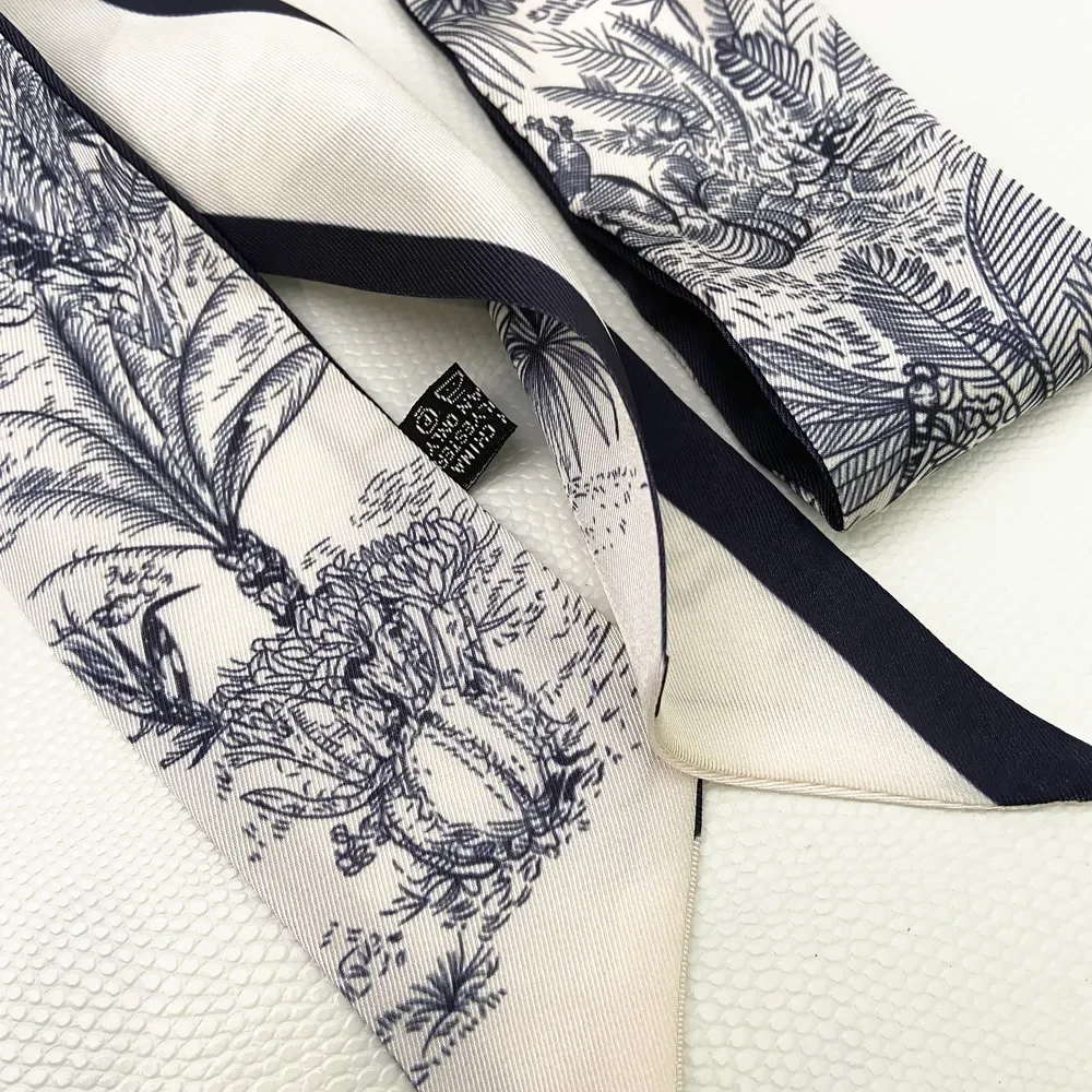 Extended Ribbon Scarf, Silk Ha - đánh giá và giá Women'S Accessories For Neck