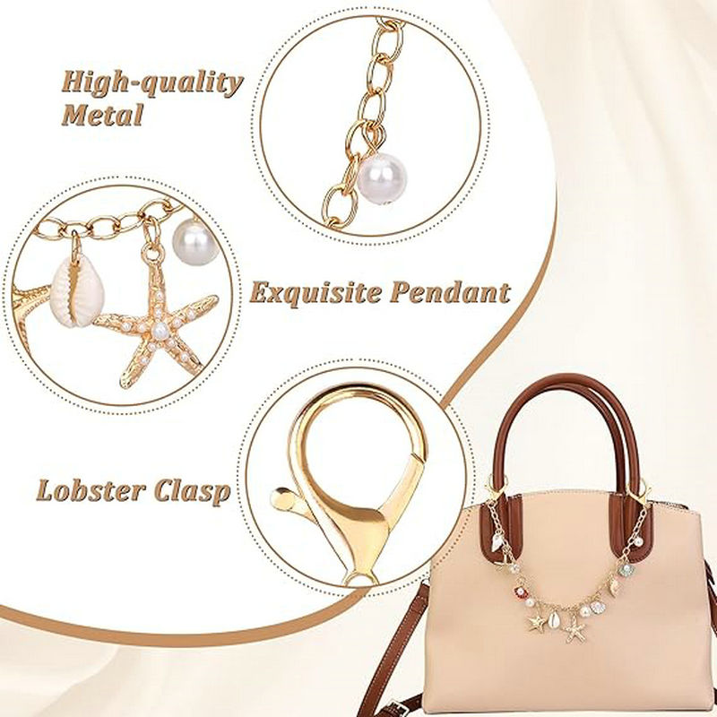 Bag Charms for Handbags Golden - đánh giá và giá Women'S Accessories Handbags