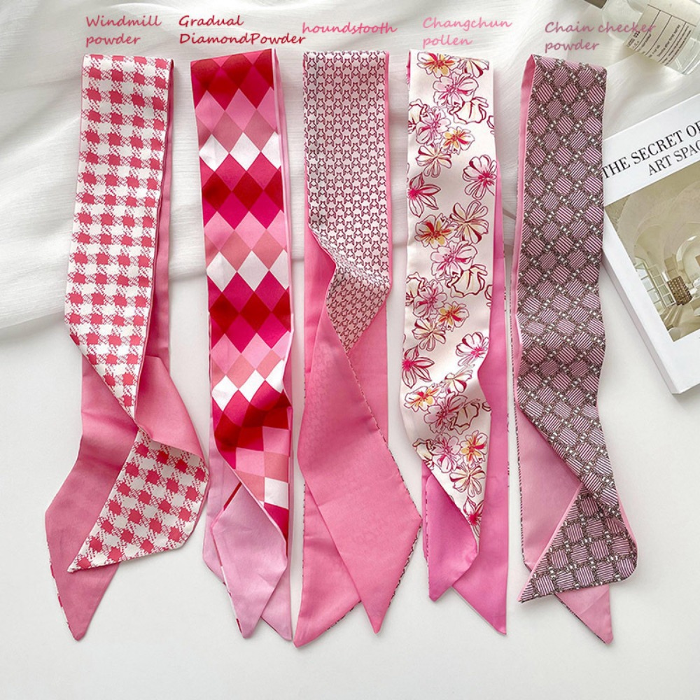 2-6pcs/set Silk Satin Scarf Wo - đánh giá và giá Women'S Accessories For Neck