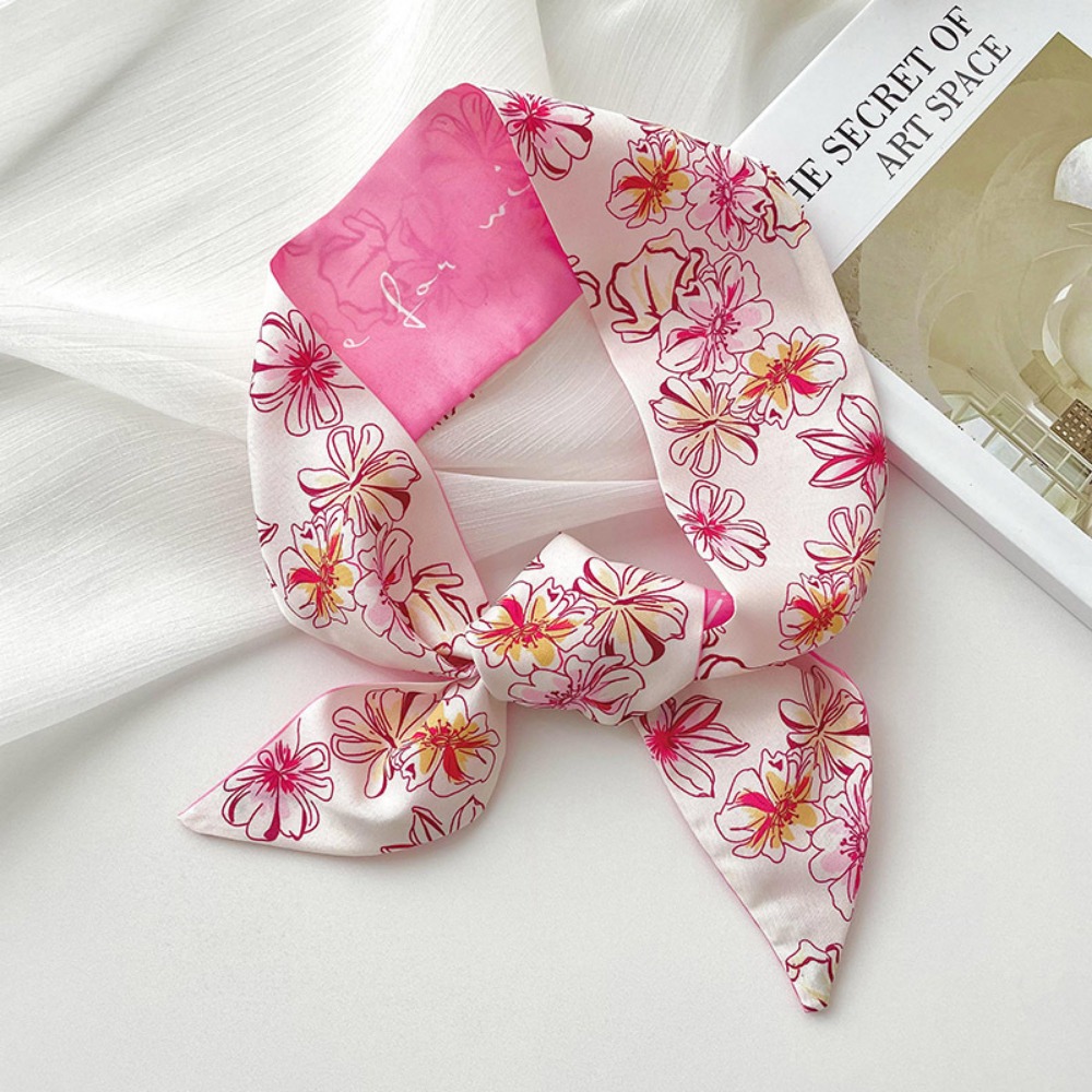 2-6pcs/set Silk Satin Scarf Wo - đánh giá và giá Women'S Accessories For Neck