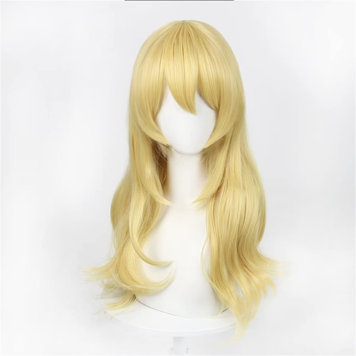 60cm Long Yellow Blonde Loose  - đánh giá và giá Women'S Yellow Accessories