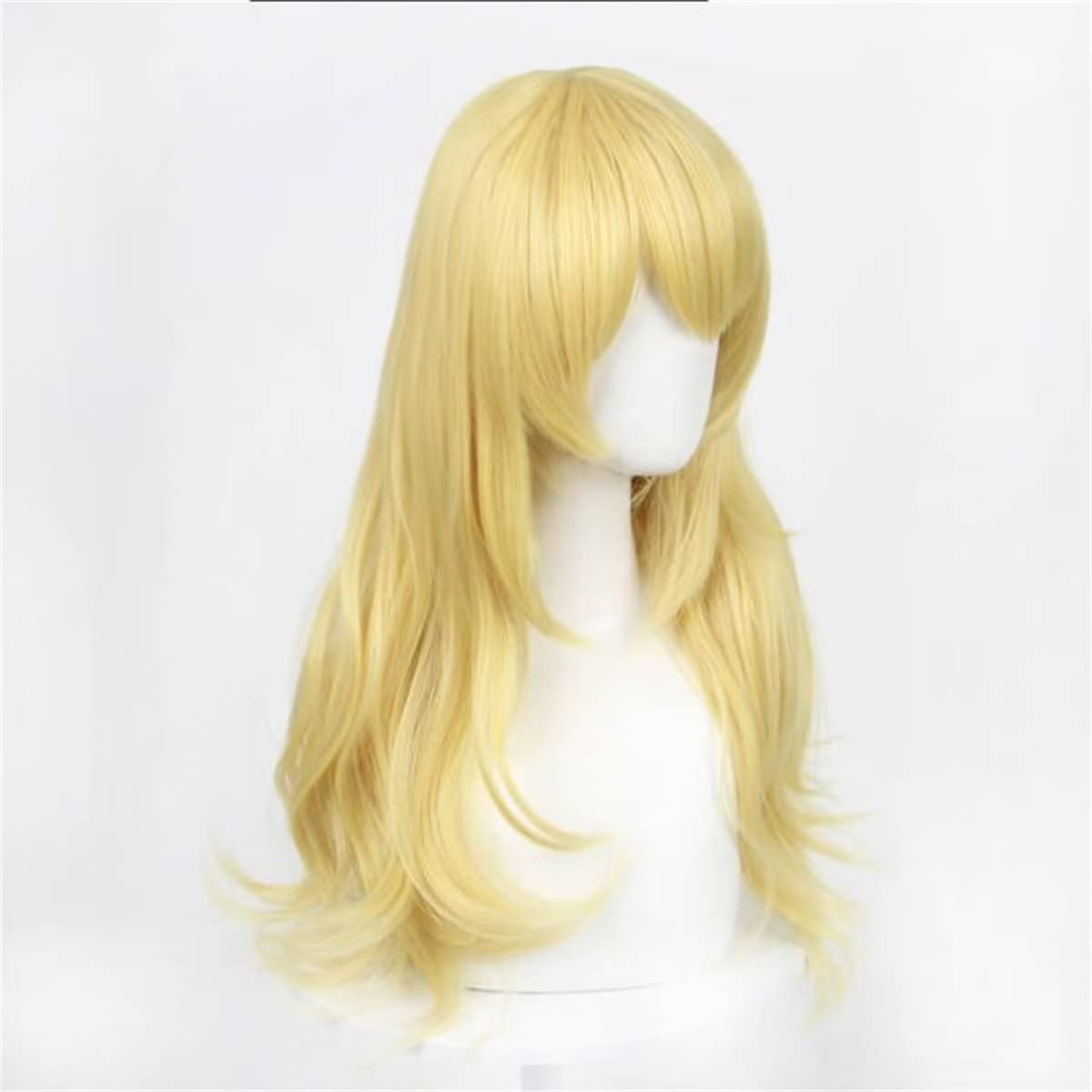 60cm Long Yellow Blonde Loose  - đánh giá và giá Women'S Yellow Accessories