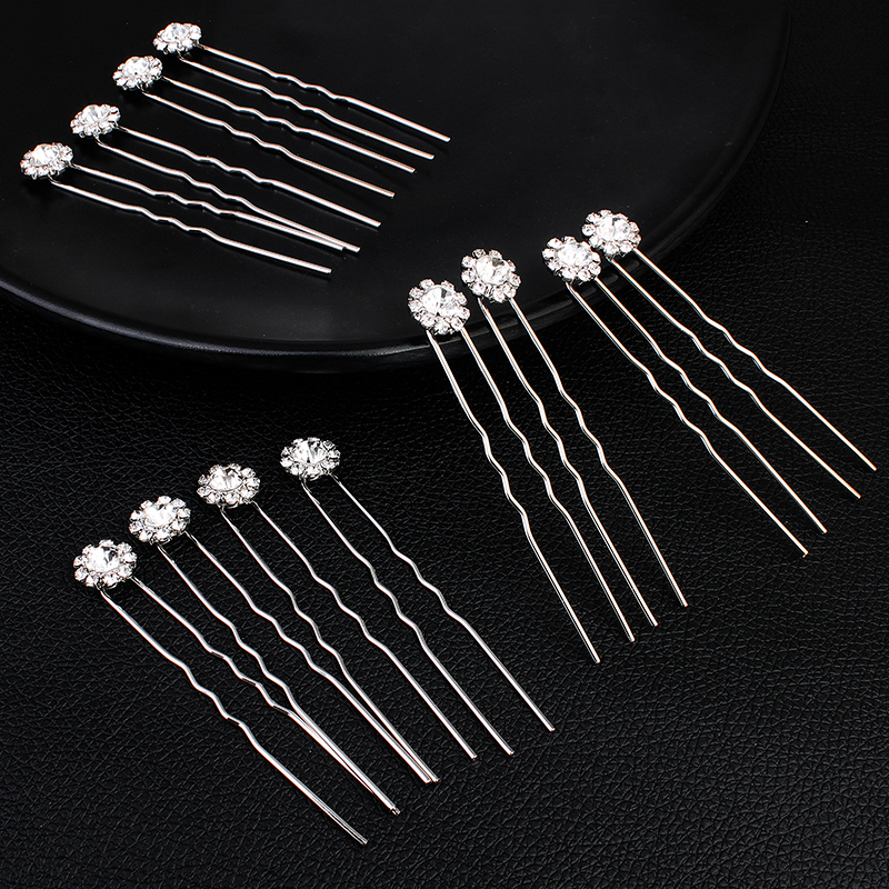 12PK/Set Fashion Rhinestone Fl - đánh giá và giá Pearl Hair Pin