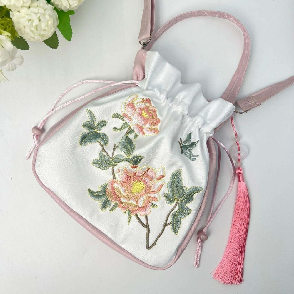 Ethnic Style Embroidery Drawst - đánh giá và giá Women'S Accessories Handbags