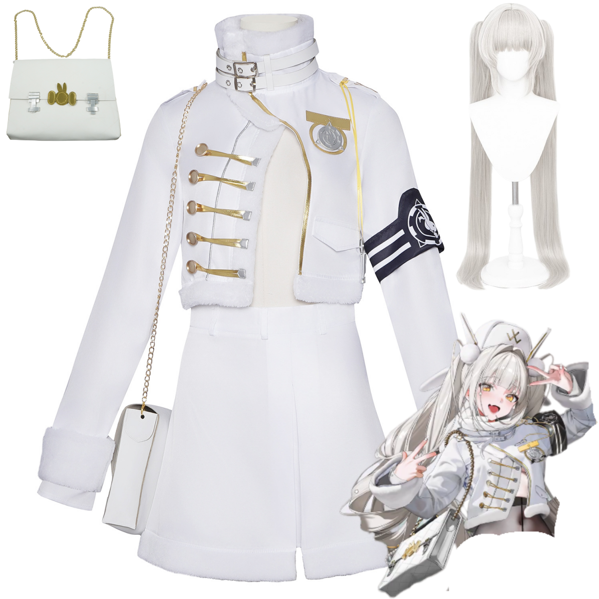 Anime Game Youk Blanc Cosplay  - đánh giá và giá Women'S Accessories For Neck