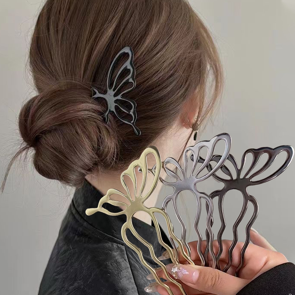 Korean Butterfly U Shape Hair  - đánh giá và giá Women'S Korean Accessories