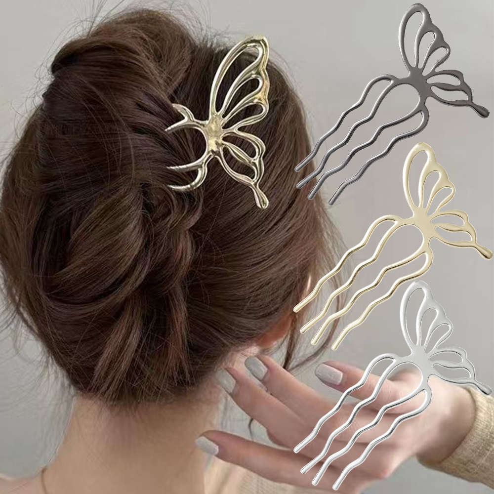 Korean Butterfly U Shape Hair  - đánh giá và giá Women'S Korean Accessories
