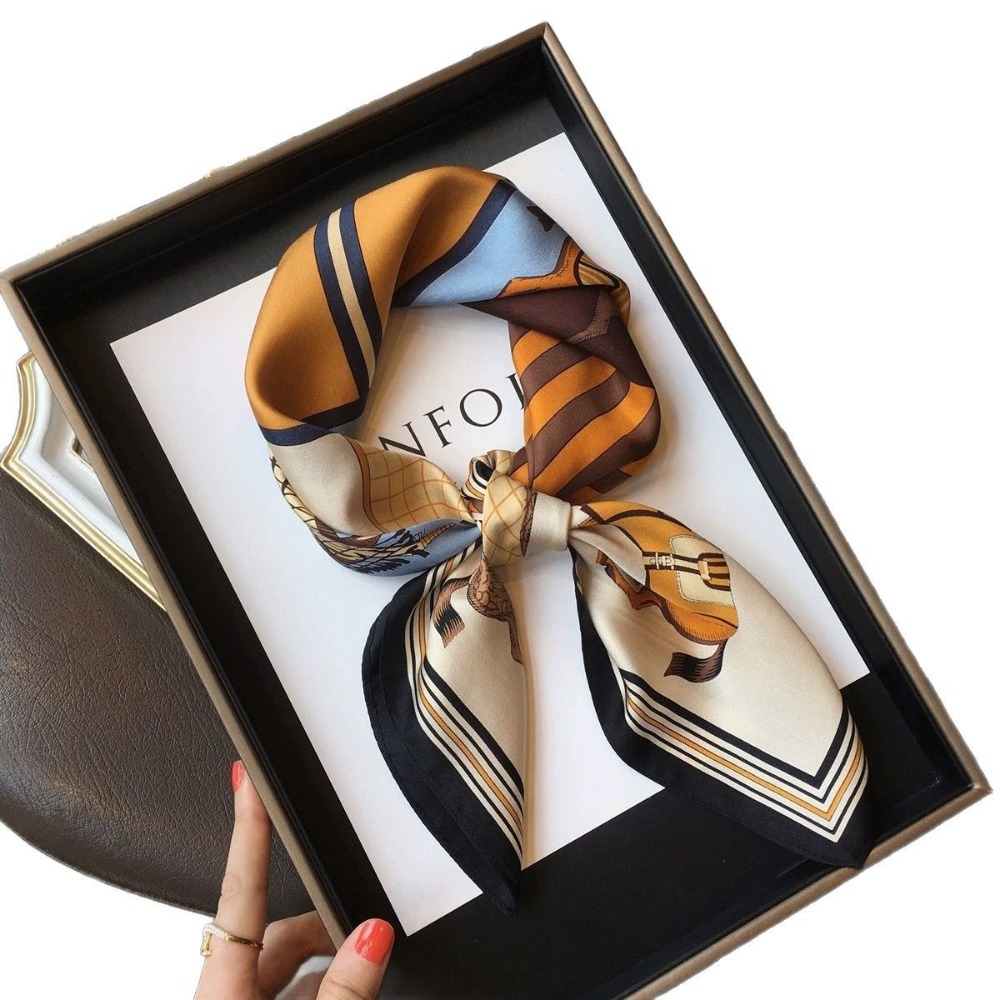 Fashion Satin Square Scarf for - đánh giá và giá Women'S Accessories For Neck