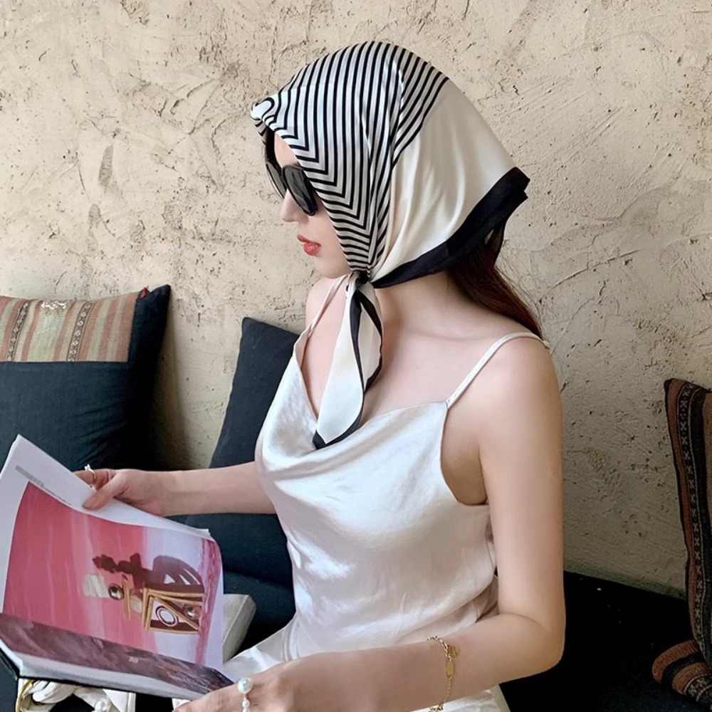 Fashion Satin Square Scarf for - đánh giá và giá Women'S Accessories For Neck