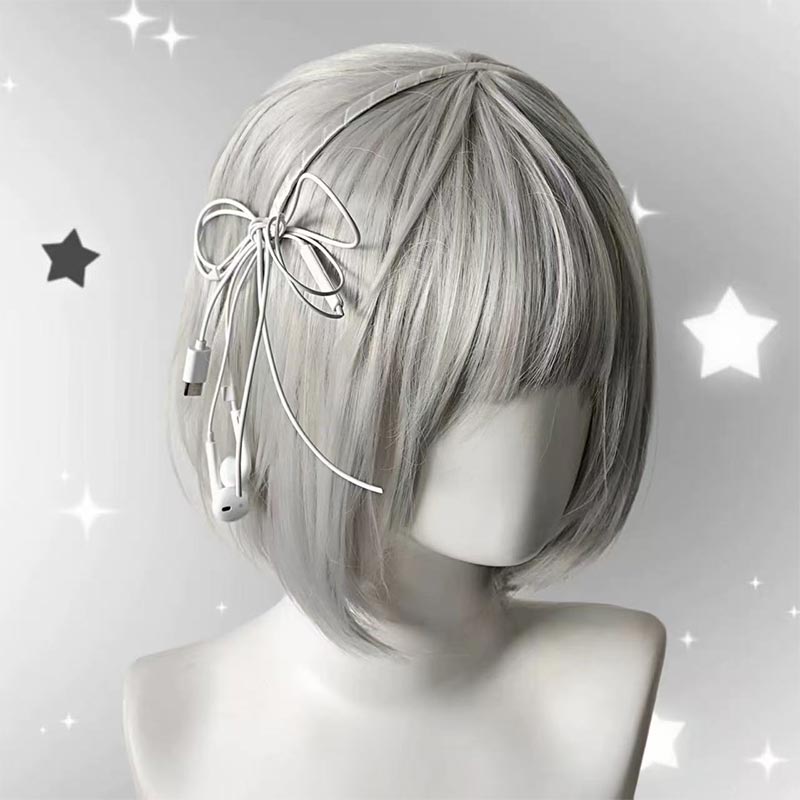 Wired Earphone Hairpin Ins Sty - đánh giá và giá Women'S Korean Accessories