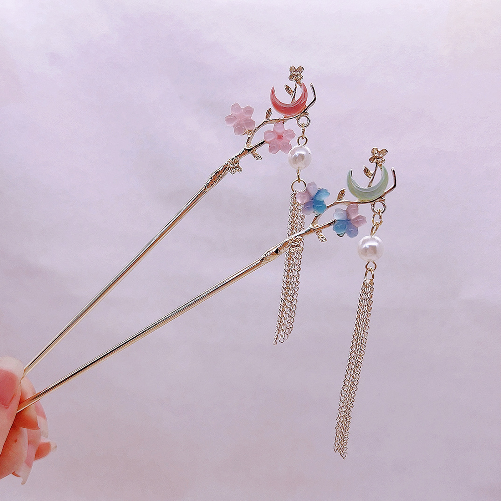 Retro Chinese Style Hairpin Sw - đánh giá và giá Pearl Hair Pin