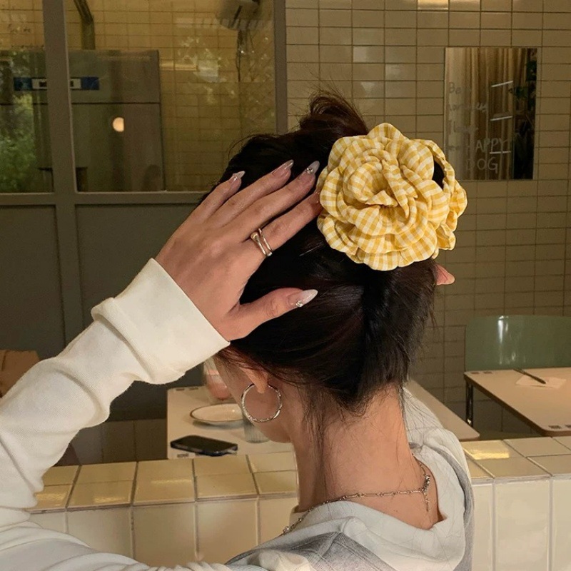 Women's Hair Claw Clip Checker - đánh giá và giá Women'S Yellow Accessories