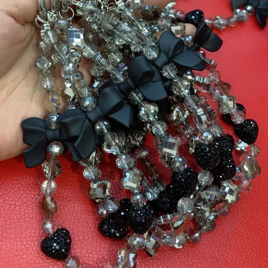 DIY Black Bow Series Anti Loss - đánh giá và giá Women'S Accessories Handbags