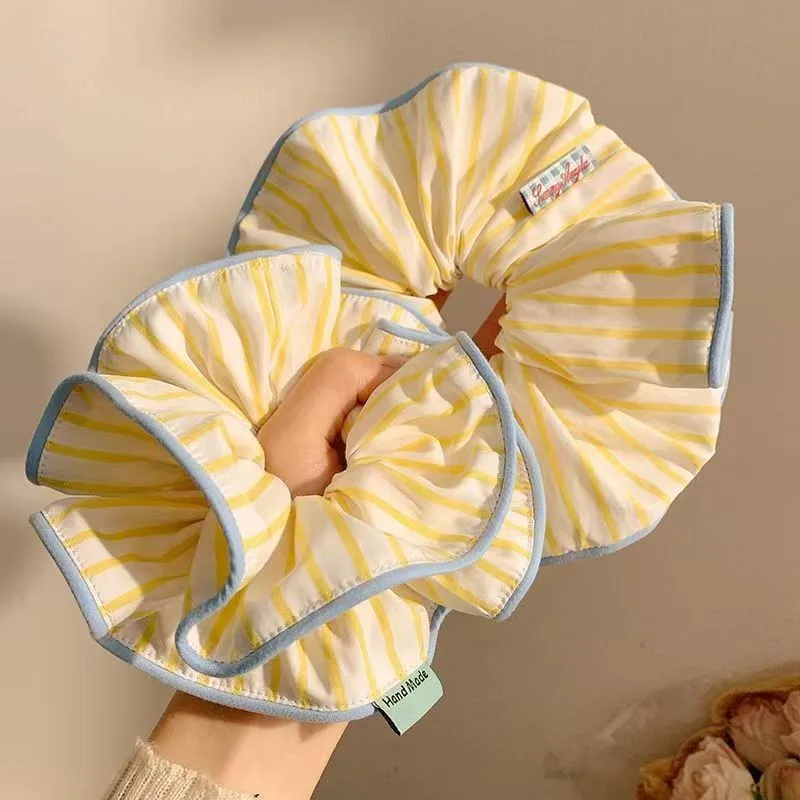 Yellow Striped Hair Ring Femal - đánh giá và giá Women'S Yellow Accessories