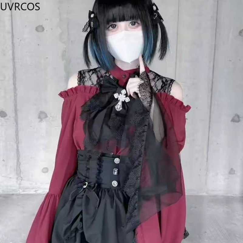 Gothic Y2k Lolita Style Shirts - đánh giá và giá Women'S Accessories Louis Vuitton