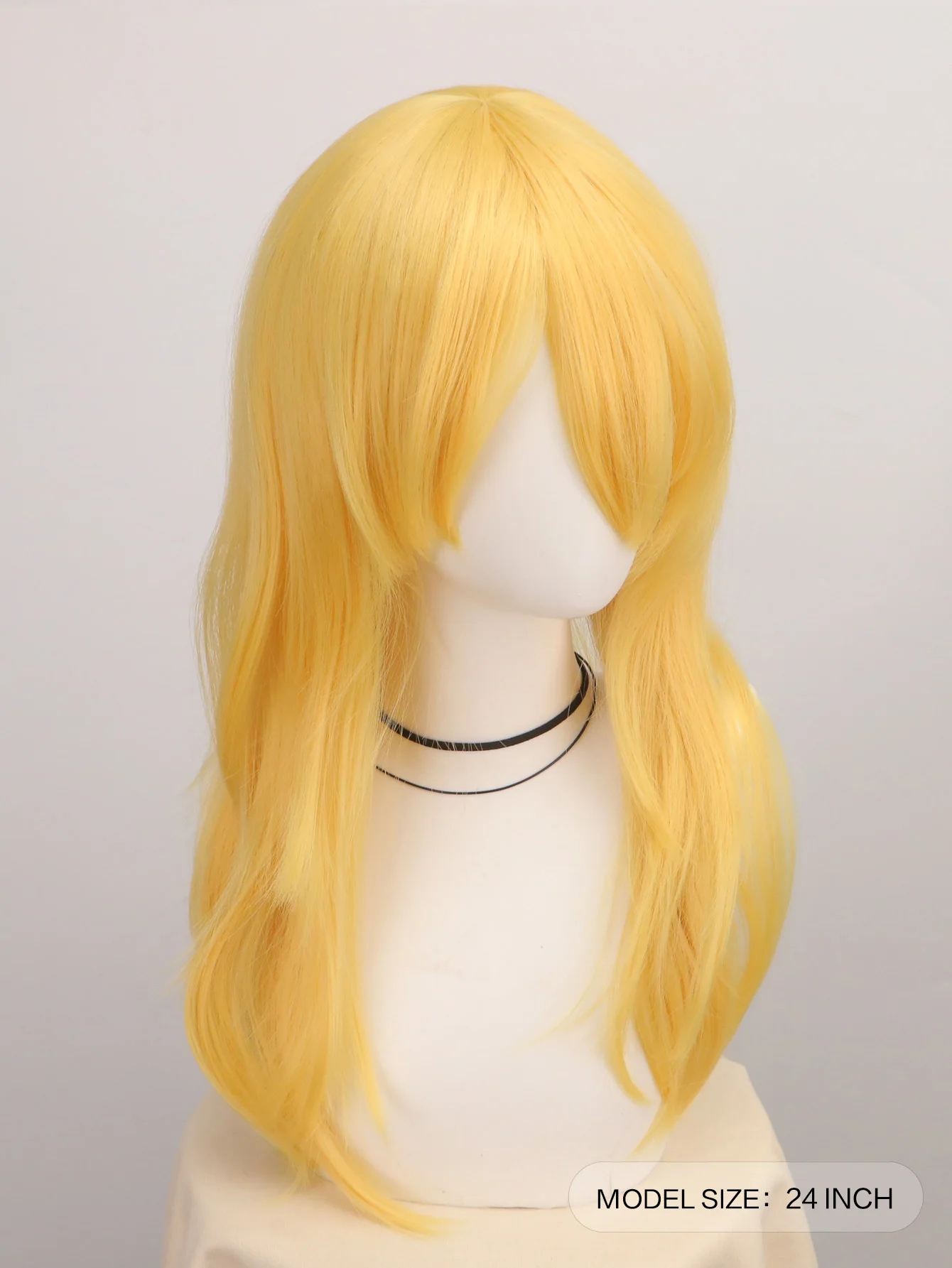 Yellow Long Great Wavy Curly C - đánh giá và giá Women'S Yellow Accessories