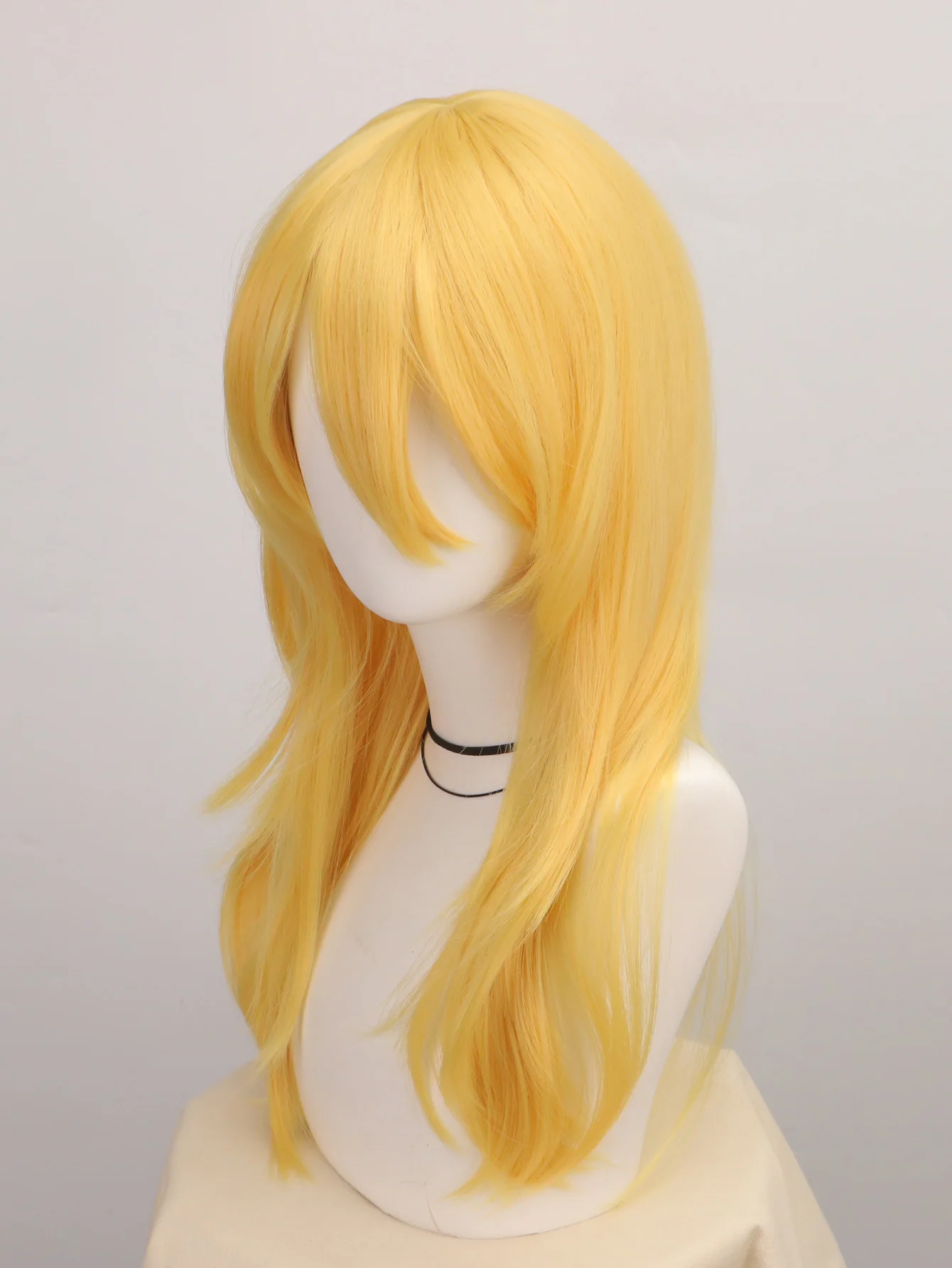 Yellow Long Great Wavy Curly C - đánh giá và giá Women'S Yellow Accessories