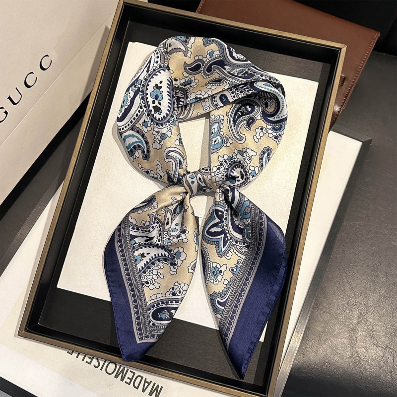 Luxury Satin Square Scarf Pais - đánh giá và giá Women'S Accessories For Neck