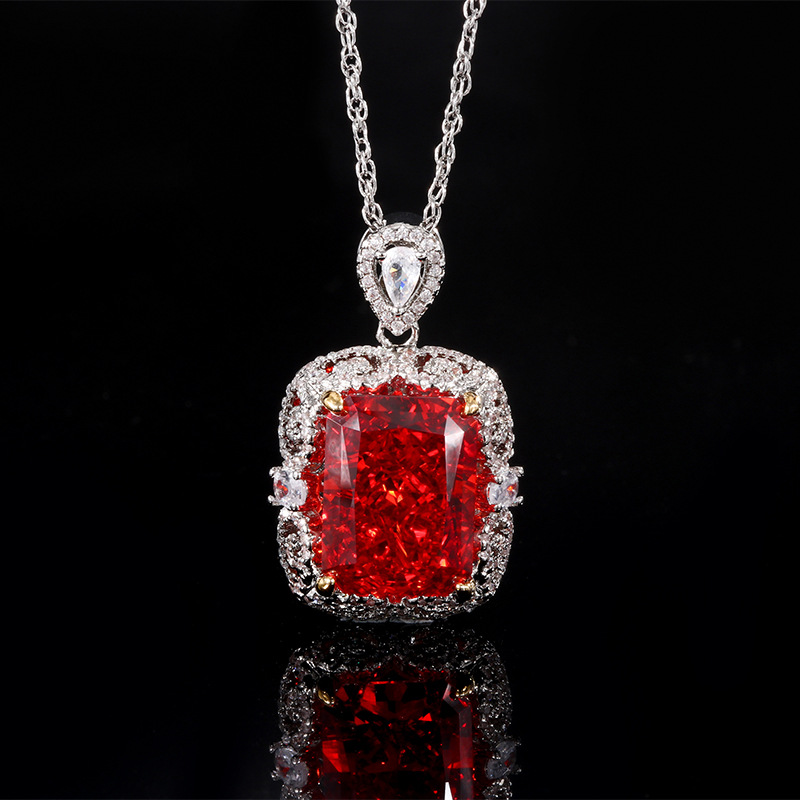 Ice Flowers Cut Pendant Neckla - đánh giá và giá Women'S Yellow Accessories
