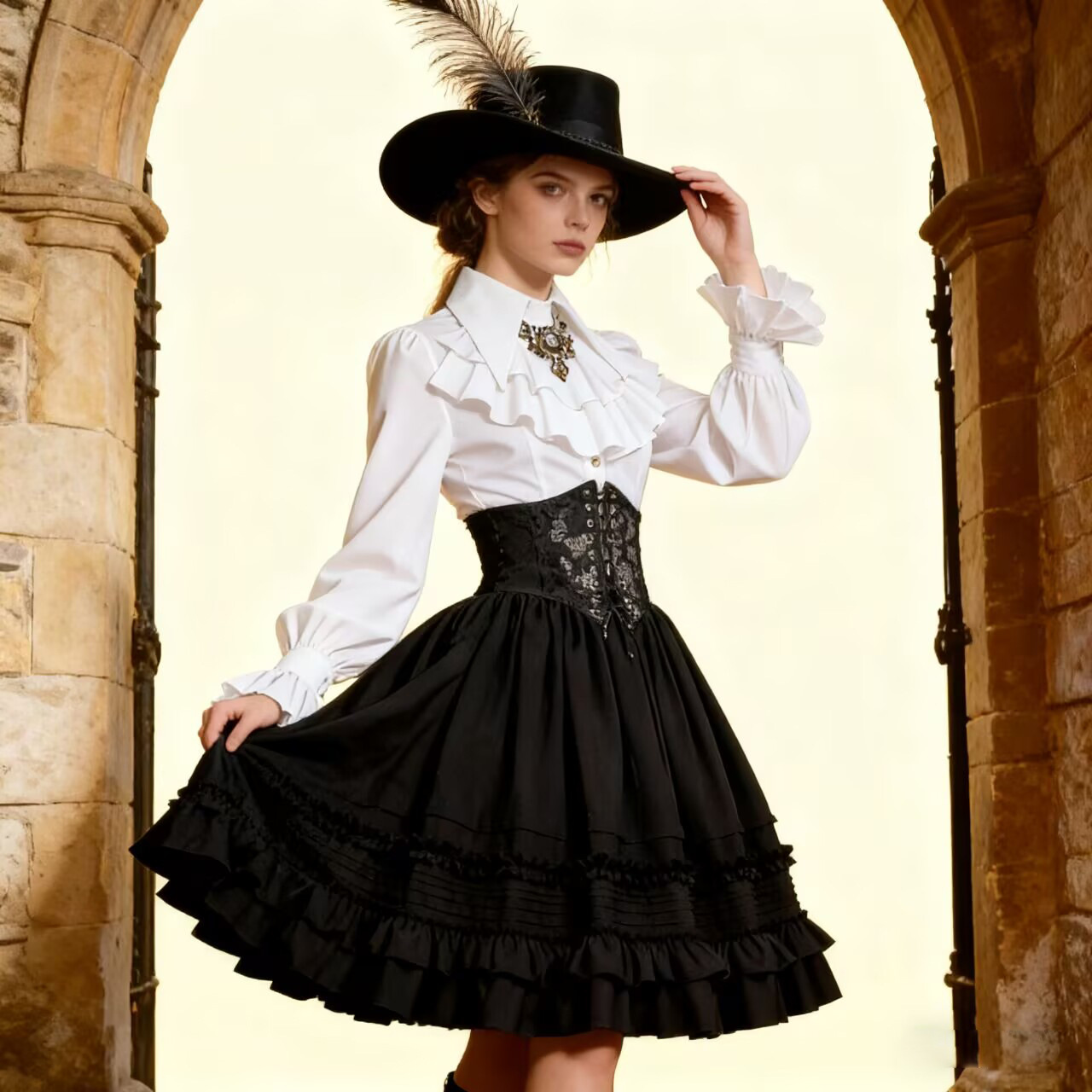Women Medieval steampunk Layer - đánh giá và giá Women'S Accessories Louis Vuitton