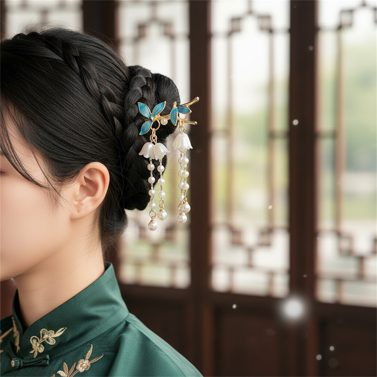 New Chinese Style Antique Hair - đánh giá và giá Pearl Hair Pin