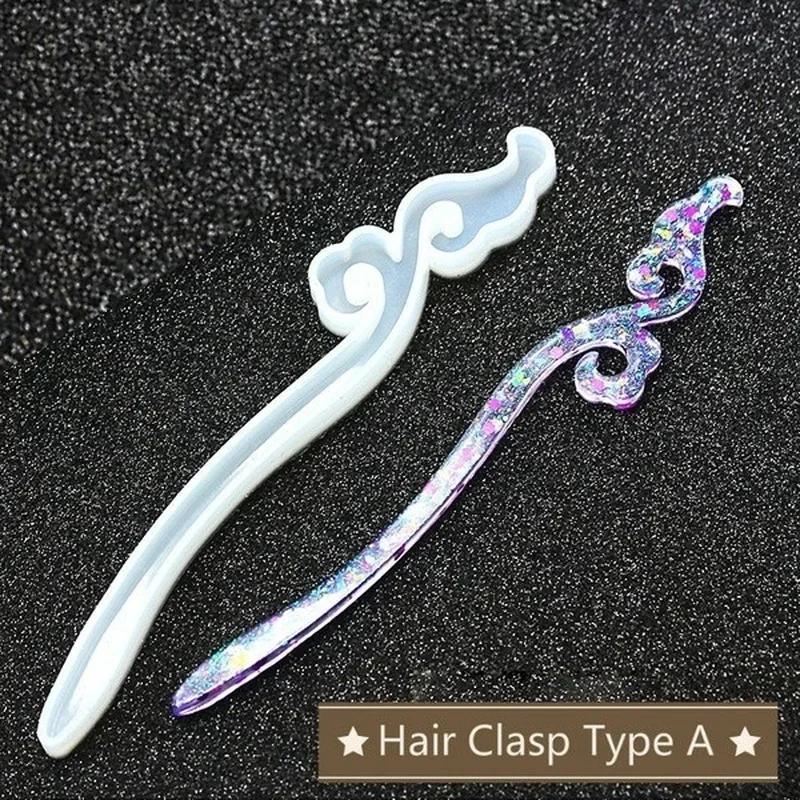 New Transparent Hairpin Silico - đánh giá và giá Pearl Hair Pin