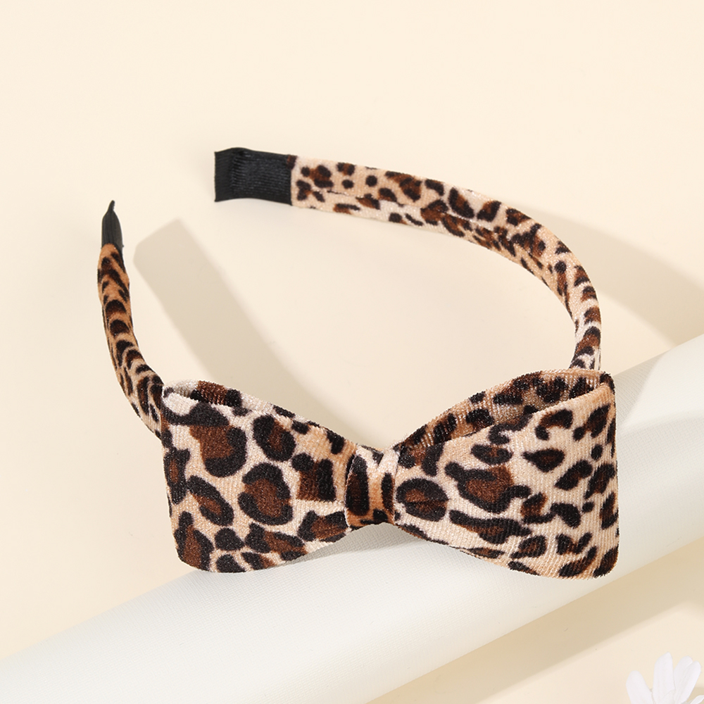Korean Leopard-print Bow Headb - đánh giá và giá Women'S Korean Accessories