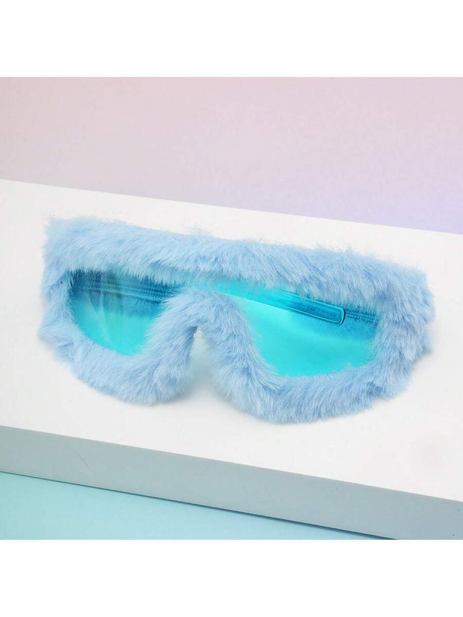 Furry Yellow Fashion Sunglasse - đánh giá và giá Women'S Yellow Accessories