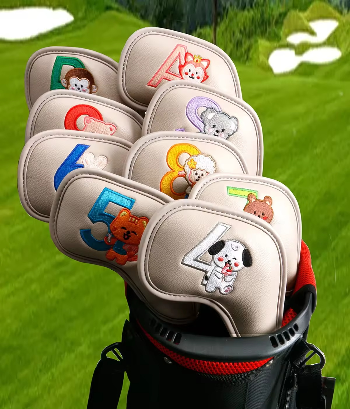 9Pcs Cute Cartoon Animal Golf  - đánh giá và giá Women'S Accessories