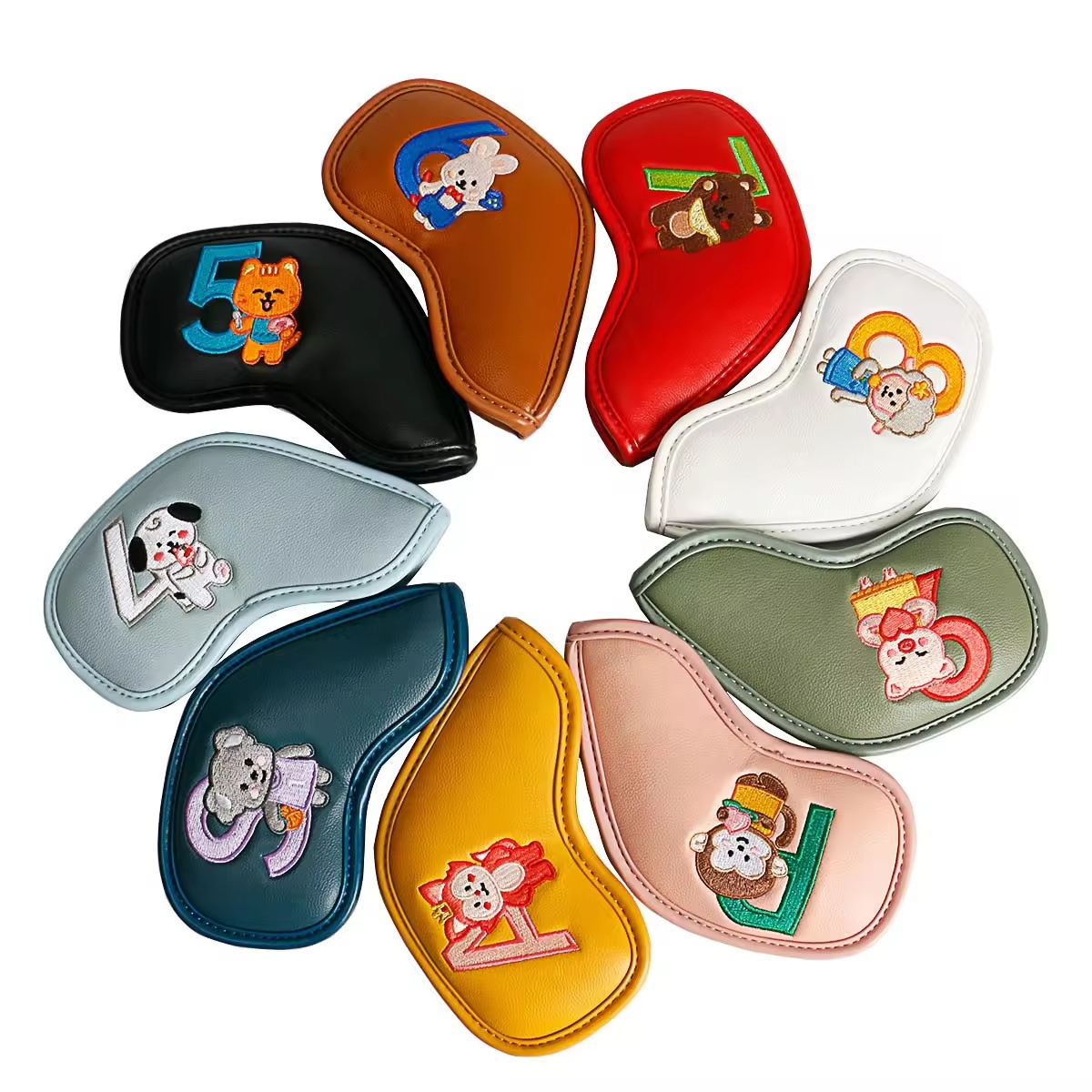 9Pcs Cute Cartoon Animal Golf  - đánh giá và giá Women'S Accessories