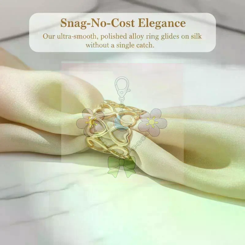1/4Pcs Alloy Circle Scarves Br - đánh giá và giá Women'S Accessories