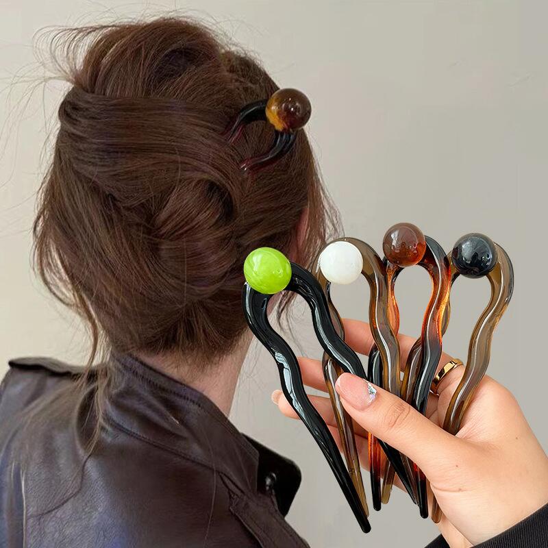 New Retro Minimalist Pearl Sha - đánh giá và giá Pearl Hair Pin