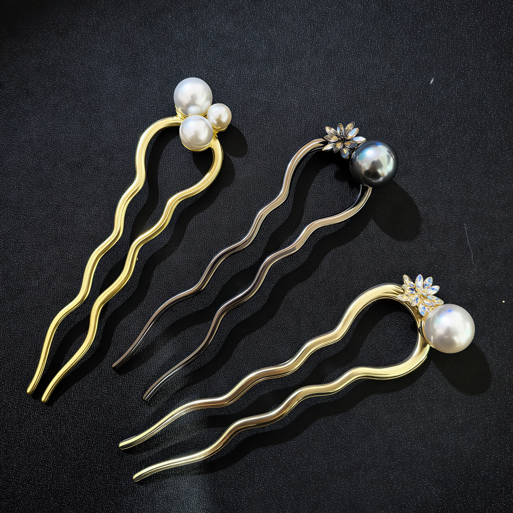 Luxury Metal Hairpins Girls Pe - đánh giá và giá Pearl Hair Pin