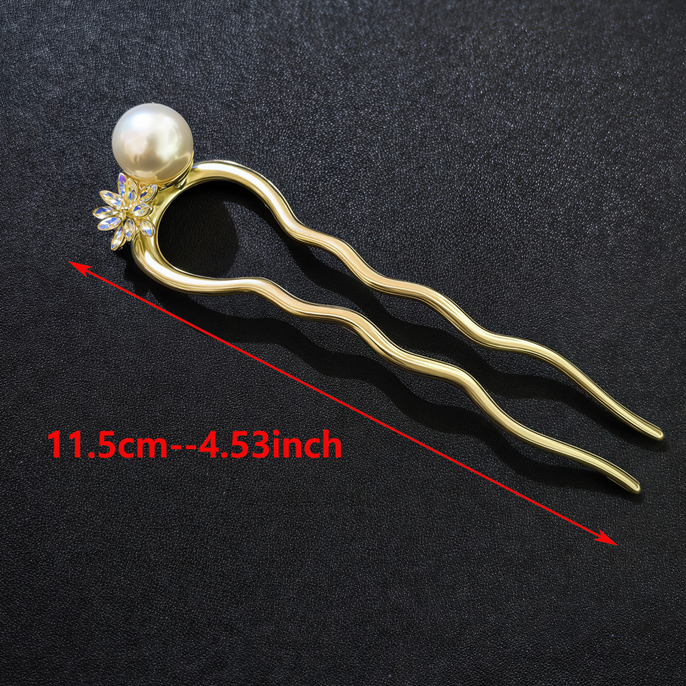 Luxury Metal Hairpins Girls Pe - đánh giá và giá Pearl Hair Pin